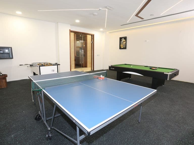 The games room