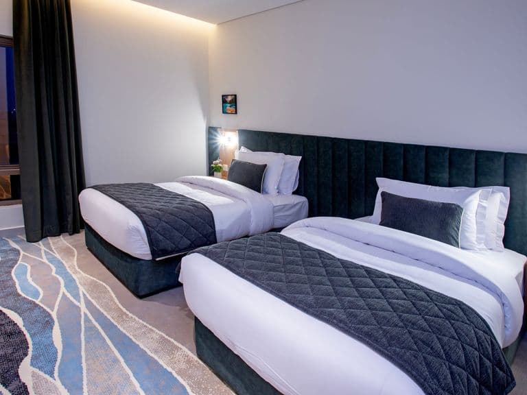 A twin room