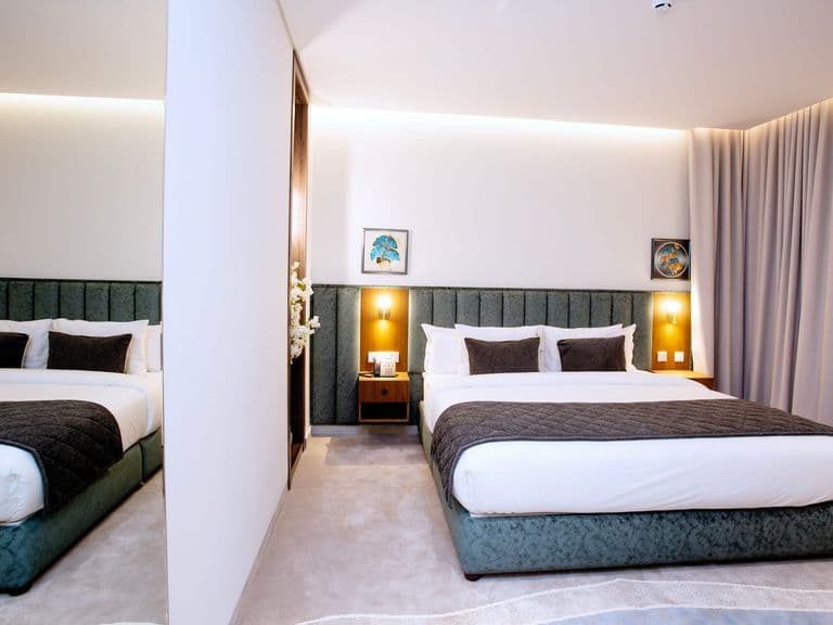 A twin room
