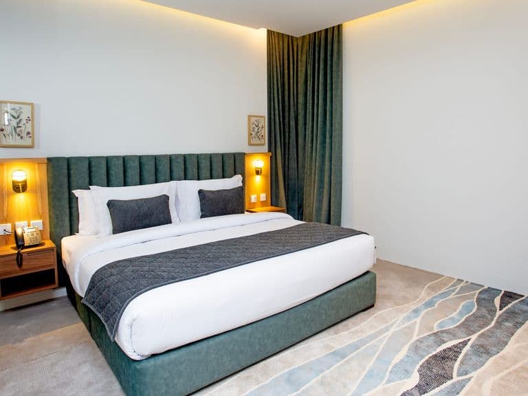 A king bedroom