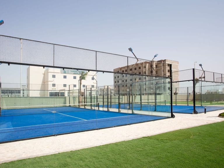 A padel court