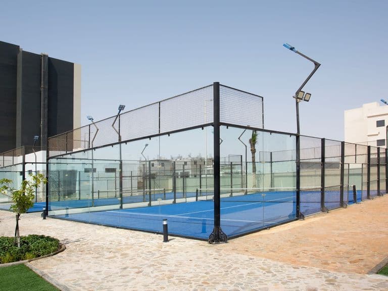 A padel court