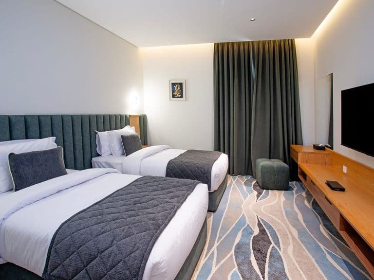 A twin room