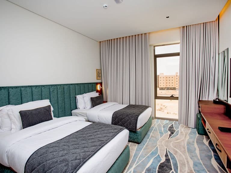 A twin room