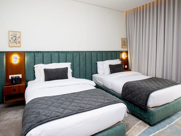 A twin room