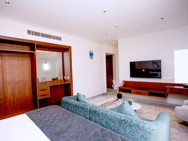 A suite interior