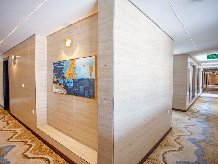 A guest corridor
