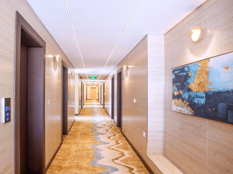 A guest corridor