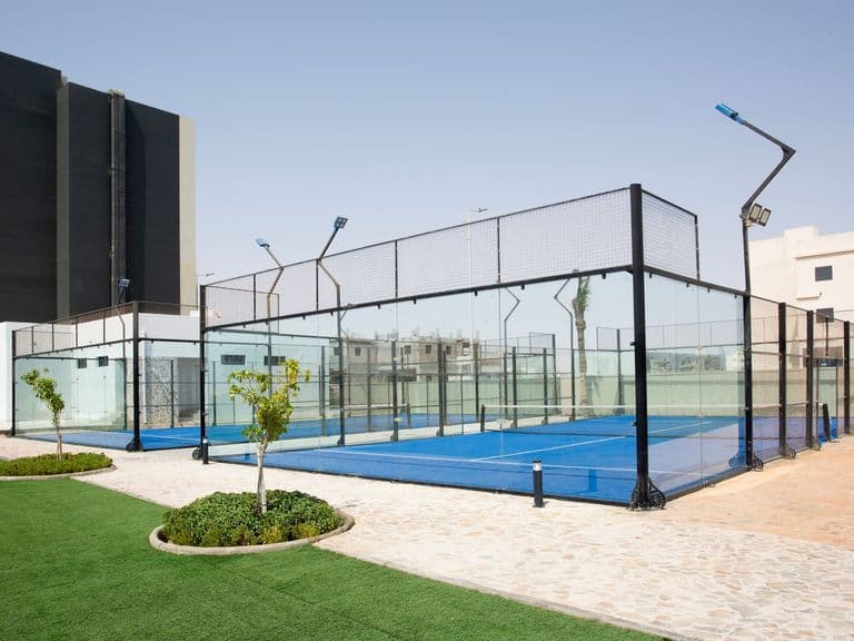 Padel courts